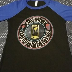 Avett Brothers 3/4 length tee
